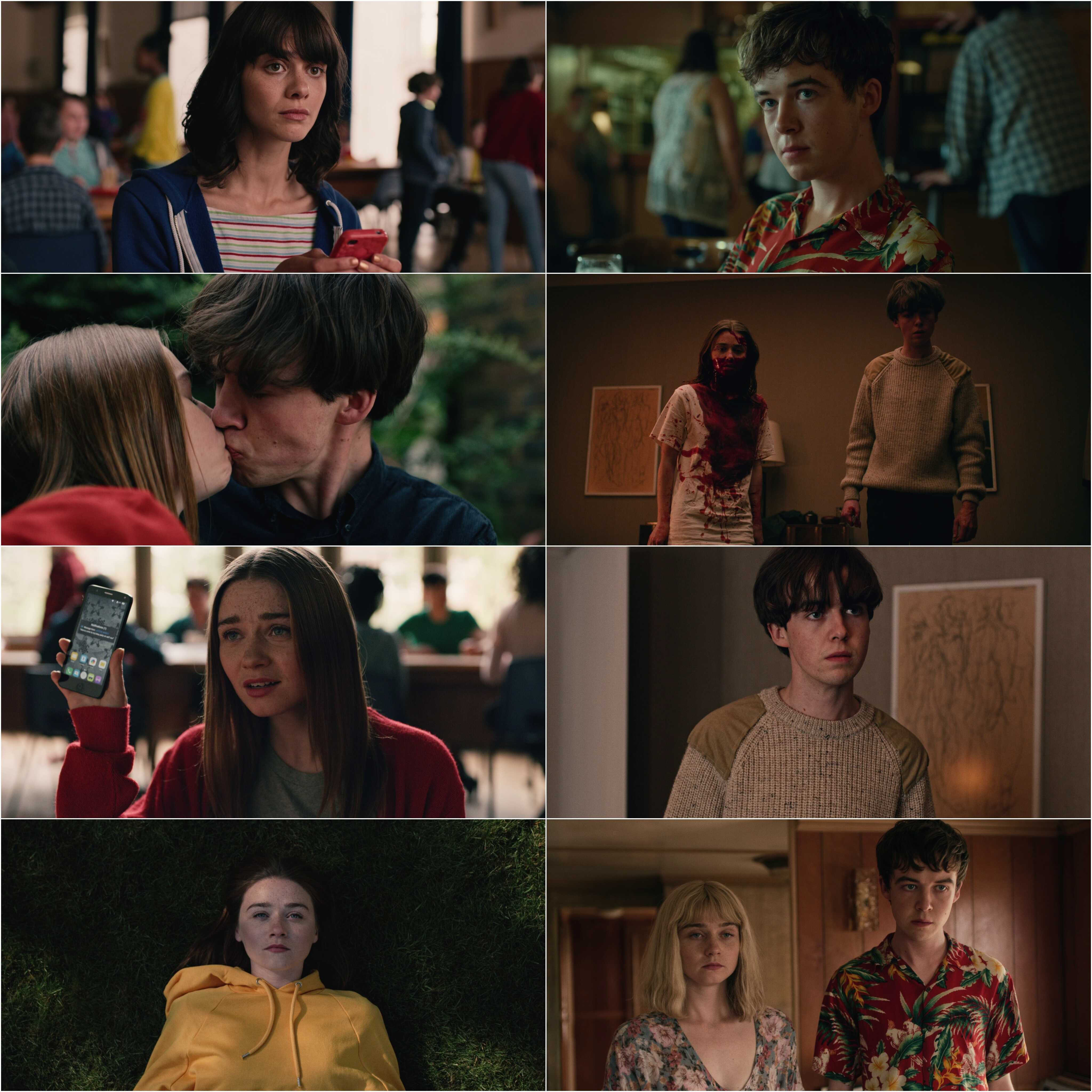 The End of the Fucking World S01 (2017) (Hindi + English) Dual Audio Completed Web Series HEVC ESub Screenshot